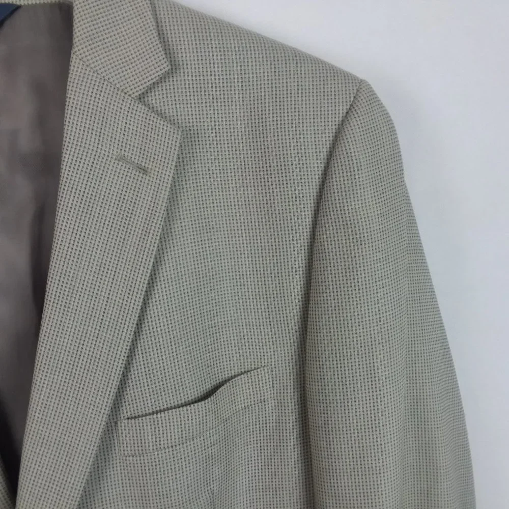 Pronto Uomo Platinum Men's Blazer 46 Long Wool